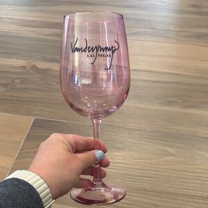 Vanderpump Las Vegas Pink Wine Glass